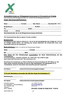 Anmeldeformular für die Mittagsverpflegung